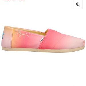 🆕 Toms Alpargata Classic Slip On Flats 10